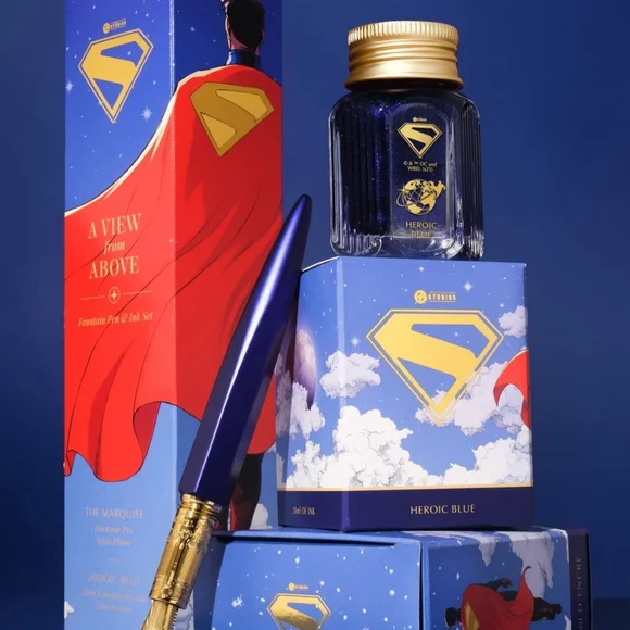 ⭐*NIB!* Superman Collection Heroic Blue Ink - PEN NOT INCLUDED - Picture 5 of 5